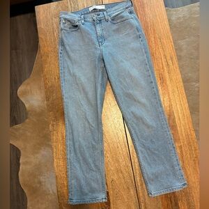 AYR The Yes Yes Yes Jean Straight Leg Cropped